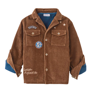 Жакет вельветовый Gingersnaps "Marlon Brown", коричневый